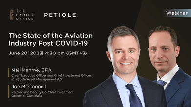 The State of the Aviation Industry Post COVID-19 The State of the Aviation Industry Post COVID-19